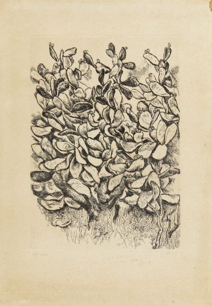 GUTTUSO RENATO (1912 - 1987) : SENZA TITOLO  - Asta Asta 499 | ARTE MODERNA E CONTEMPORANEA Virtuale - Associazione Nazionale - Case d'Asta italiane