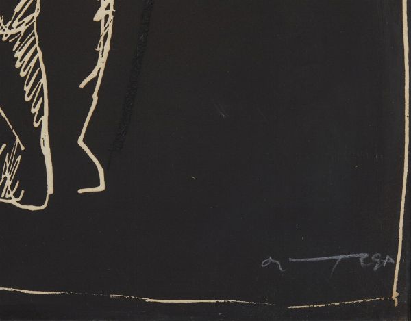 ORTEGA JOSE'  (1921 - 1990) : SUONATRICE DI FLAUTO, (1972)  - Asta Asta 499 | ARTE MODERNA E CONTEMPORANEA Virtuale - Associazione Nazionale - Case d'Asta italiane