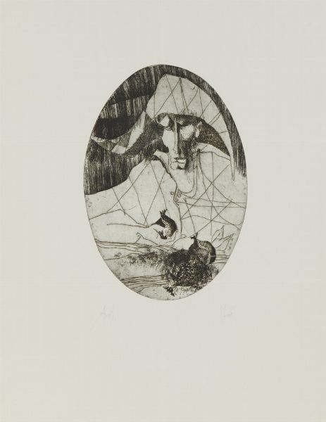 ARNOLDI NAG (n. 1928) : CARTELLA COMPOSTA DA N.6 FOGLI: RITRATTI DI ARLECCHINO  - Asta Asta 499 | ARTE MODERNA E CONTEMPORANEA Virtuale - Associazione Nazionale - Case d'Asta italiane