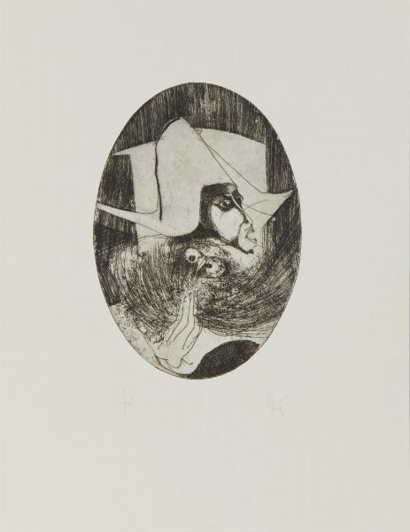 ARNOLDI NAG (n. 1928) : CARTELLA COMPOSTA DA N.6 FOGLI: RITRATTI DI ARLECCHINO  - Asta Asta 499 | ARTE MODERNA E CONTEMPORANEA Virtuale - Associazione Nazionale - Case d'Asta italiane