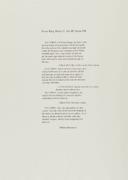 ARNOLDI NAG (n. 1928) : CARTELLA COMPOSTA DA N.5 FOGLI: HORSES  - Asta Asta 499 | ARTE MODERNA E CONTEMPORANEA Virtuale - Associazione Nazionale - Case d'Asta italiane