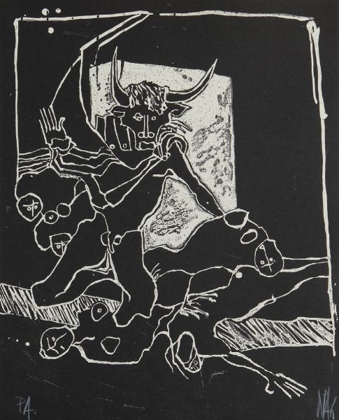 ARNOLDI NAG (n. 1928) : IL FILO DI ARIANNA, 2003  - Asta Asta 499 | ARTE MODERNA E CONTEMPORANEA Virtuale - Associazione Nazionale - Case d'Asta italiane