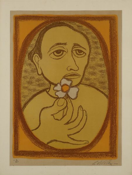 VIVIANI GIUSEPPE (1898 - 1965) : AUTORITRATTO  - Asta Asta 499 | ARTE MODERNA E CONTEMPORANEA Virtuale - Associazione Nazionale - Case d'Asta italiane