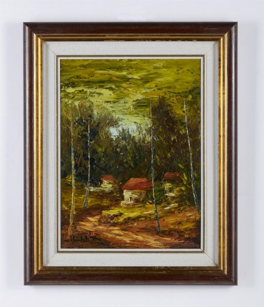 BONFADINI PINO (n. 1931) : PAESAGGIO (PERIODO IV)  - Asta Asta 499 | ARTE MODERNA E CONTEMPORANEA Virtuale - Associazione Nazionale - Case d'Asta italiane