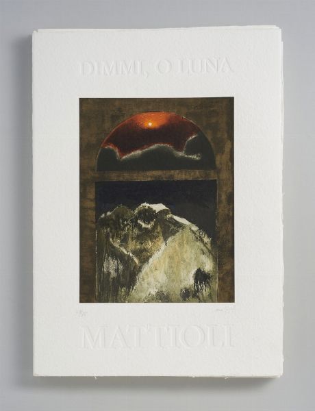 MATTIOLI CARLO (1911 - 1994) : DIMMI O LUNA  - Asta Asta 499 | ARTE MODERNA E CONTEMPORANEA Virtuale - Associazione Nazionale - Case d'Asta italiane