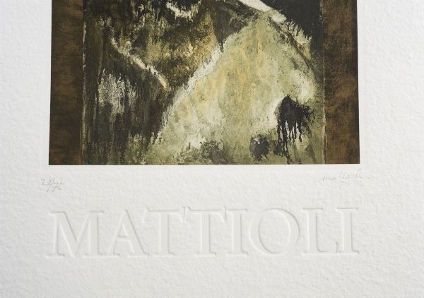 MATTIOLI CARLO (1911 - 1994) : DIMMI O LUNA  - Asta Asta 499 | ARTE MODERNA E CONTEMPORANEA Virtuale - Associazione Nazionale - Case d'Asta italiane