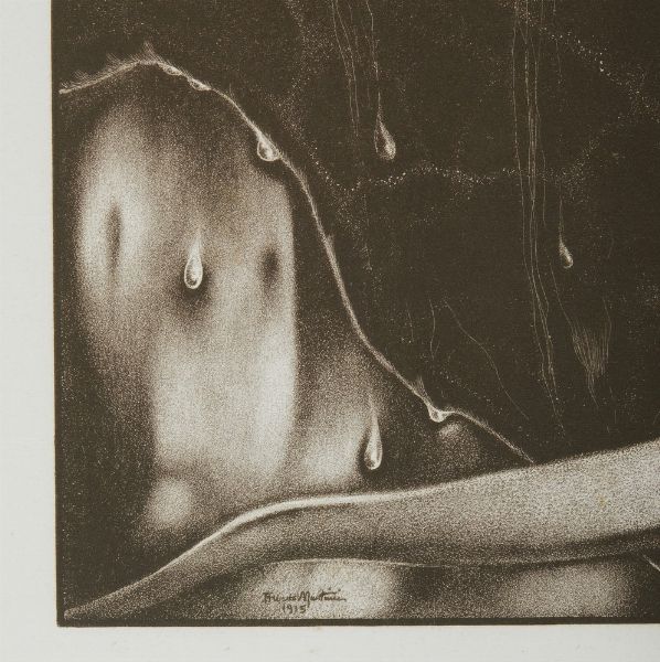 MARTINI ALBERTO (1876 - 1954) : LACRIME D'AMORE  - Asta Asta 499 | ARTE MODERNA E CONTEMPORANEA Virtuale - Associazione Nazionale - Case d'Asta italiane