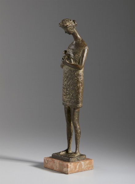 MANDELLI CARLO (1912 - 1975) : SENZA TITOLO  - Asta Asta 499 | ARTE MODERNA E CONTEMPORANEA Virtuale - Associazione Nazionale - Case d'Asta italiane