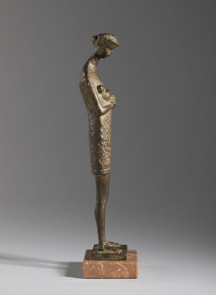 MANDELLI CARLO (1912 - 1975) : SENZA TITOLO  - Asta Asta 499 | ARTE MODERNA E CONTEMPORANEA Virtuale - Associazione Nazionale - Case d'Asta italiane