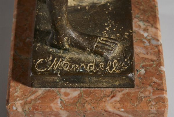 MANDELLI CARLO (1912 - 1975) : SENZA TITOLO  - Asta Asta 499 | ARTE MODERNA E CONTEMPORANEA Virtuale - Associazione Nazionale - Case d'Asta italiane