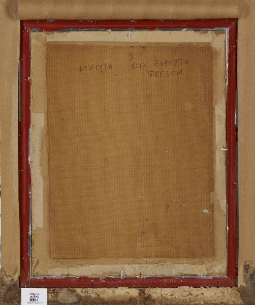 CAMERLENGO FIORE (1921 - 1985) : NEVICATA ALLA BORNATA BRESCIA  - Asta Asta 499 | ARTE MODERNA E CONTEMPORANEA Virtuale - Associazione Nazionale - Case d'Asta italiane