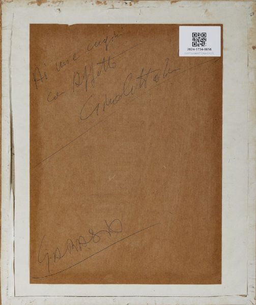 AUTORE NON IDENTIFICATO : SENZA TITOLO  - Asta Asta 499 | ARTE MODERNA E CONTEMPORANEA Virtuale - Associazione Nazionale - Case d'Asta italiane