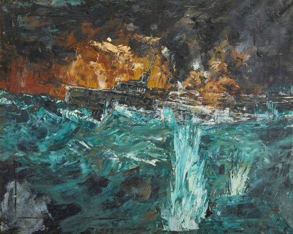 AUTORE NON IDENTIFICATO : SENZA TITOLO  - Asta Asta 499 | ARTE MODERNA E CONTEMPORANEA Virtuale - Associazione Nazionale - Case d'Asta italiane