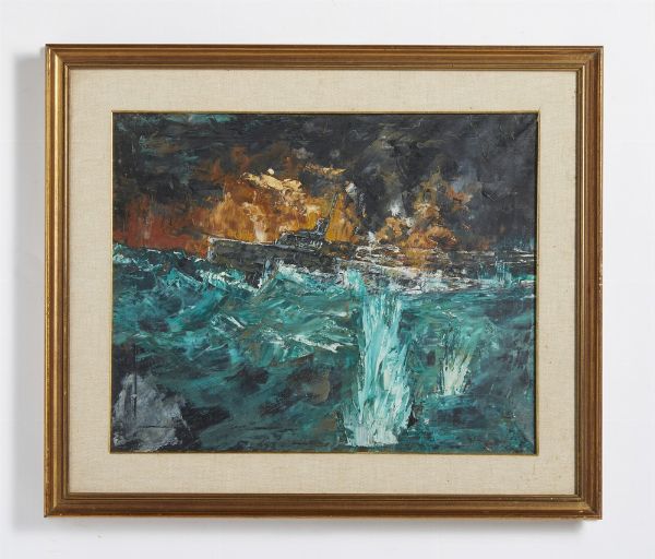 AUTORE NON IDENTIFICATO : SENZA TITOLO  - Asta Asta 499 | ARTE MODERNA E CONTEMPORANEA Virtuale - Associazione Nazionale - Case d'Asta italiane