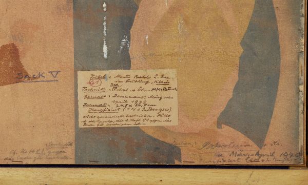 AUTORE NON IDENTIFICATO : SENZA TITOLO  - Asta Asta 499 | ARTE MODERNA E CONTEMPORANEA Virtuale - Associazione Nazionale - Case d'Asta italiane