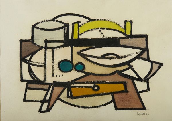 AUTORE NON IDENTIFICATO : SENZA TITOLO  - Asta Asta 499 | ARTE MODERNA E CONTEMPORANEA Virtuale - Associazione Nazionale - Case d'Asta italiane