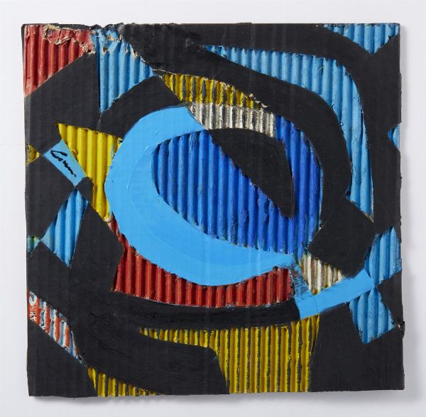 AUTORE NON IDENTIFICATO : ONDE DI COLORE  - Asta Asta 499 | ARTE MODERNA E CONTEMPORANEA Virtuale - Associazione Nazionale - Case d'Asta italiane