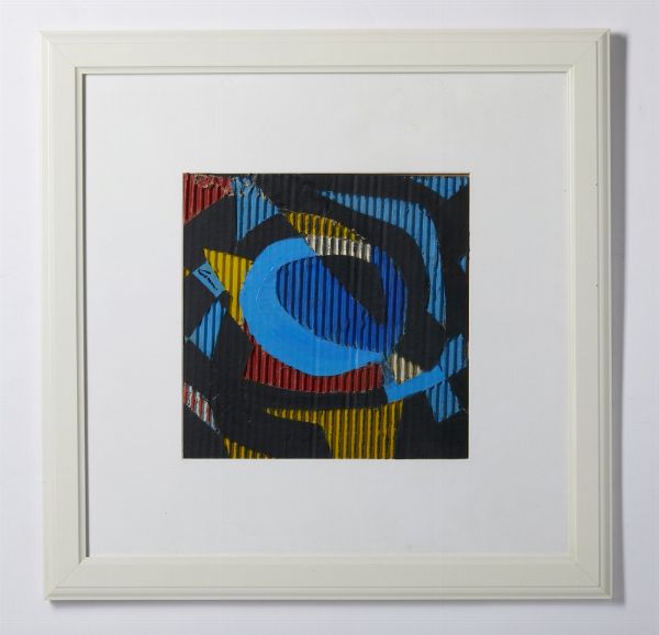 AUTORE NON IDENTIFICATO : ONDE DI COLORE  - Asta Asta 499 | ARTE MODERNA E CONTEMPORANEA Virtuale - Associazione Nazionale - Case d'Asta italiane