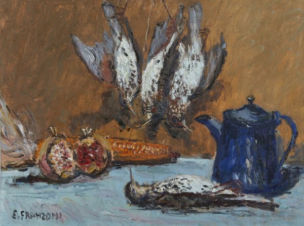 AUTORE NON IDENTIFICATO : NATURA MORTA  - Asta Asta 499 | ARTE MODERNA E CONTEMPORANEA Virtuale - Associazione Nazionale - Case d'Asta italiane