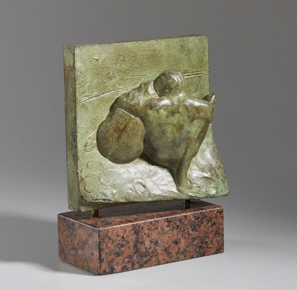 AUTORE NON IDENTIFICATO : GLI INNAMORATI  - Asta Asta 499 | ARTE MODERNA E CONTEMPORANEA Virtuale - Associazione Nazionale - Case d'Asta italiane