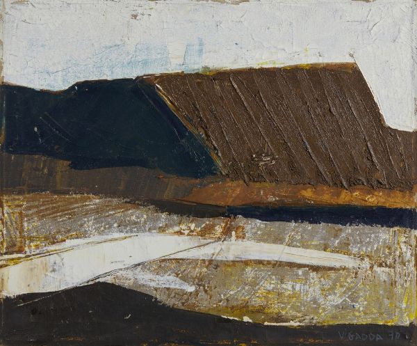 GADDA WALTER (n. 1950) : PAESAGGIO SICULO  - Asta Asta 499 | ARTE MODERNA E CONTEMPORANEA Virtuale - Associazione Nazionale - Case d'Asta italiane