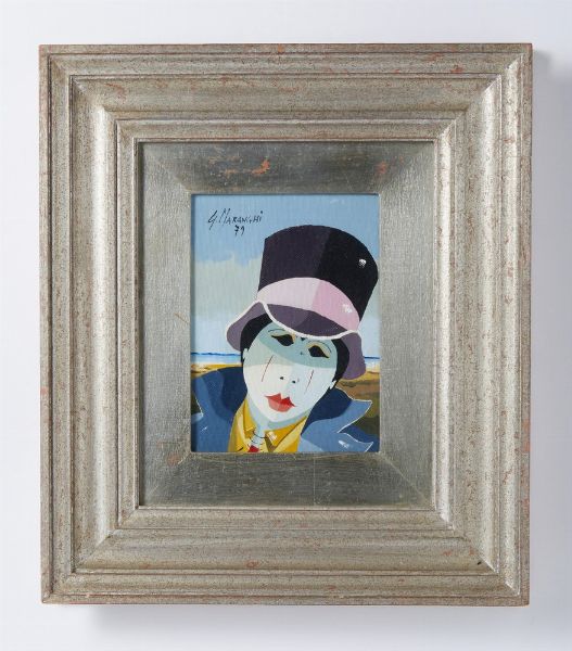 MARANGHI GIOVANNI (n. 1955) : GIOVANE  - Asta Asta 499 | ARTE MODERNA E CONTEMPORANEA Virtuale - Associazione Nazionale - Case d'Asta italiane