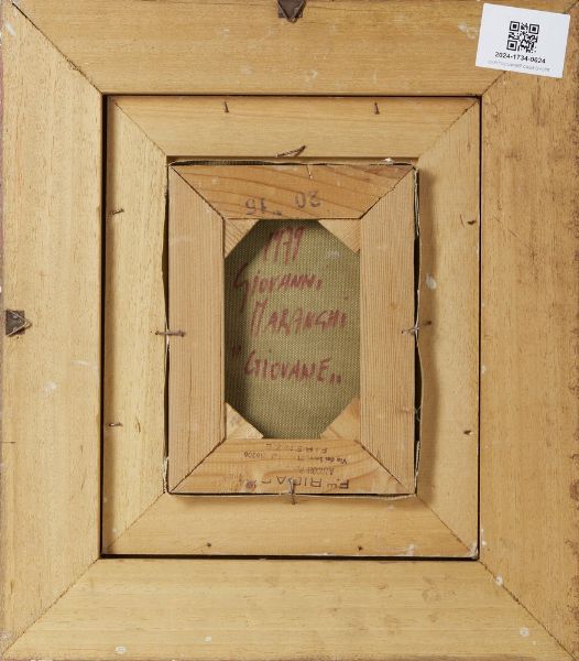 MARANGHI GIOVANNI (n. 1955) : GIOVANE  - Asta Asta 499 | ARTE MODERNA E CONTEMPORANEA Virtuale - Associazione Nazionale - Case d'Asta italiane