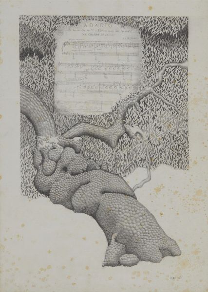 VENTURI MICHELE   (1932 - 2005) : ALBERO DELL'IMPERATORE  - Asta Asta 499 | ARTE MODERNA E CONTEMPORANEA Virtuale - Associazione Nazionale - Case d'Asta italiane