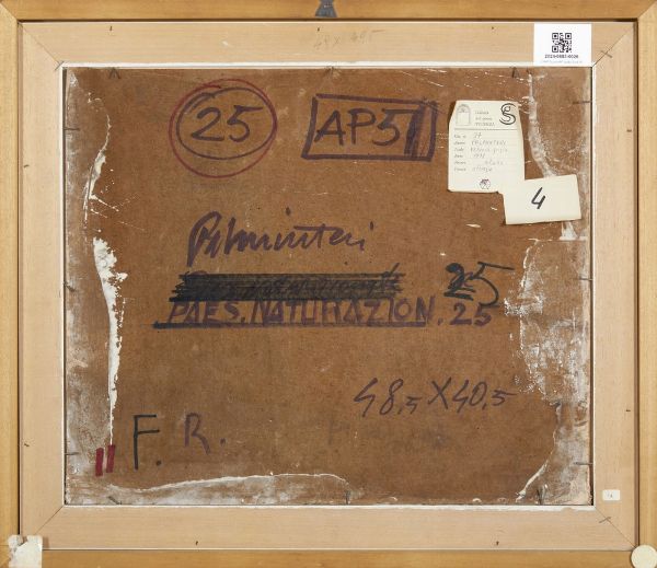 PALMINTERI GIANNI (1924 - 1996) : VELONIA GRIGIA  - Asta Asta 499 | ARTE MODERNA E CONTEMPORANEA Virtuale - Associazione Nazionale - Case d'Asta italiane