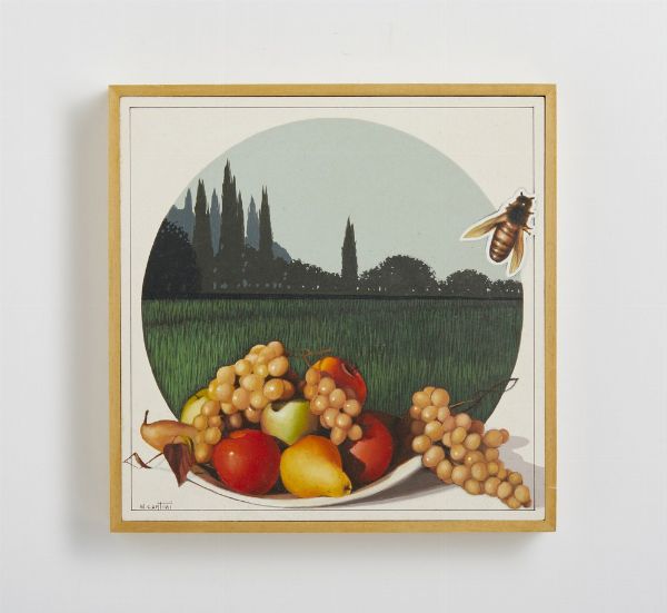 CANTINI MASSIMO (1946 - 2023) : NATURA MORTA (CON BOMBO)  - Asta Asta 499 | ARTE MODERNA E CONTEMPORANEA Virtuale - Associazione Nazionale - Case d'Asta italiane