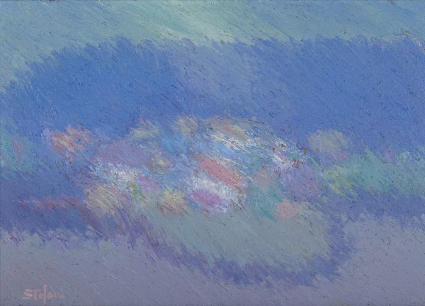 STEFANI OTTORINO (1928 - 2016) : EVOCAZIONE MONTELLIANA  - Asta Asta 499 | ARTE MODERNA E CONTEMPORANEA Virtuale - Associazione Nazionale - Case d'Asta italiane