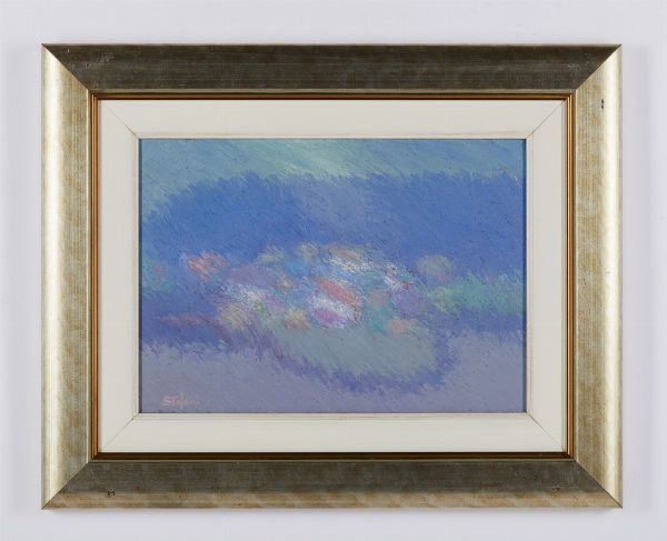 STEFANI OTTORINO (1928 - 2016) : EVOCAZIONE MONTELLIANA  - Asta Asta 499 | ARTE MODERNA E CONTEMPORANEA Virtuale - Associazione Nazionale - Case d'Asta italiane