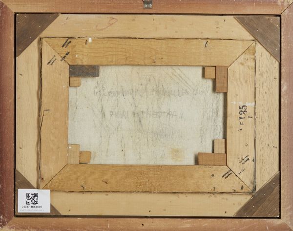 BANCHIERI GIUSEPPE (1927 - 1994) : FIORI E FINESTRA  - Asta Asta 499 | ARTE MODERNA E CONTEMPORANEA Virtuale - Associazione Nazionale - Case d'Asta italiane