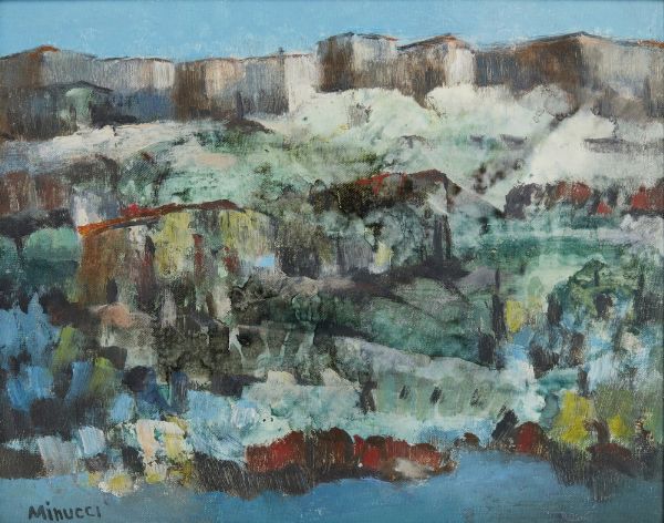 ROMANO MINUCCI (n. 1937) : SENZA TITOLO  - Asta Asta 499 | ARTE MODERNA E CONTEMPORANEA Virtuale - Associazione Nazionale - Case d'Asta italiane