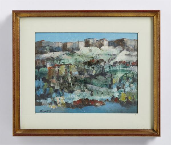 ROMANO MINUCCI (n. 1937) : SENZA TITOLO  - Asta Asta 499 | ARTE MODERNA E CONTEMPORANEA Virtuale - Associazione Nazionale - Case d'Asta italiane