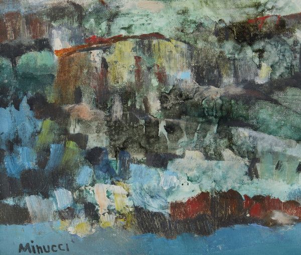 ROMANO MINUCCI (n. 1937) : SENZA TITOLO  - Asta Asta 499 | ARTE MODERNA E CONTEMPORANEA Virtuale - Associazione Nazionale - Case d'Asta italiane