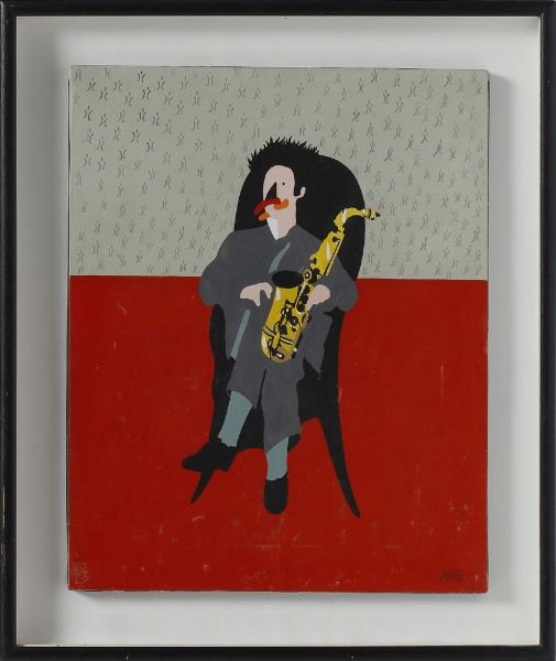 DE POLI FABIO (n. 1947) : SAX  - Asta Asta 499 | ARTE MODERNA E CONTEMPORANEA Virtuale - Associazione Nazionale - Case d'Asta italiane