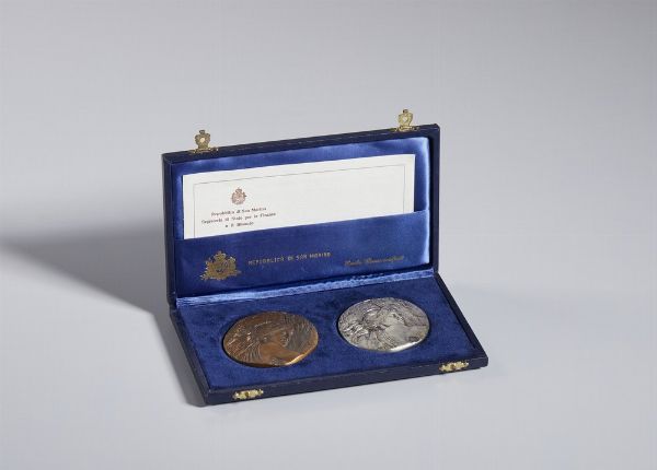 GRECO EMILIO (1913 - 1995) : MEDAGLIE  - Asta Asta 499 | ARTE MODERNA E CONTEMPORANEA Virtuale - Associazione Nazionale - Case d'Asta italiane