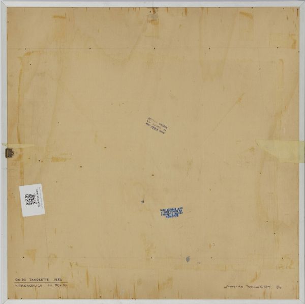 ZANOLETTI GUIDO (1933 - 2014) : SENZA TITOLO  - Asta Asta 499 | ARTE MODERNA E CONTEMPORANEA Virtuale - Associazione Nazionale - Case d'Asta italiane
