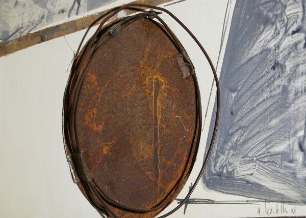 IEVOLELLA ANTONIO (n. 1952) : SENZA TITOLO (APPUNTI DI MEMORIA).  - Asta Asta 499 | ARTE MODERNA E CONTEMPORANEA Virtuale - Associazione Nazionale - Case d'Asta italiane