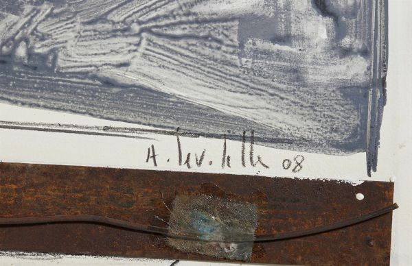 IEVOLELLA ANTONIO (n. 1952) : SENZA TITOLO (APPUNTI DI MEMORIA).  - Asta Asta 499 | ARTE MODERNA E CONTEMPORANEA Virtuale - Associazione Nazionale - Case d'Asta italiane