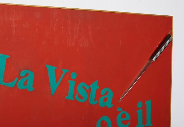 CARREGA UGO (n. 1935) : STANDO COSI LE COSE  - Asta Asta 499 | ARTE MODERNA E CONTEMPORANEA Virtuale - Associazione Nazionale - Case d'Asta italiane