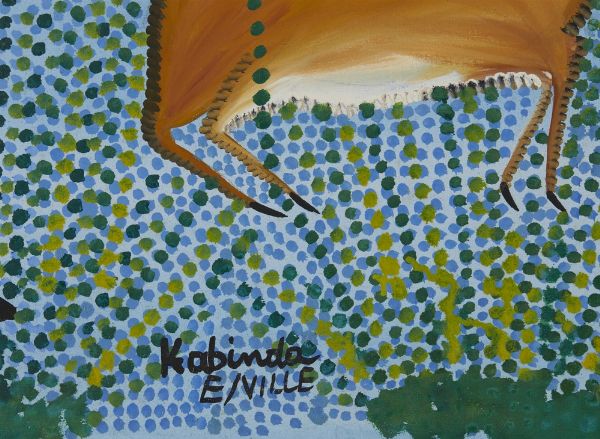 VICTOR KUNKULU KABINDA (n. 1927) : SENZA TITOLO  - Asta Asta 499 | ARTE MODERNA E CONTEMPORANEA Virtuale - Associazione Nazionale - Case d'Asta italiane