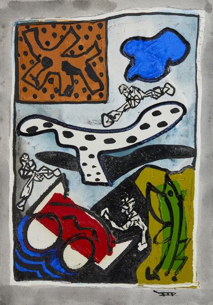 VALLE  PAOLO (n. 1947) : LIVING SPACE  - Asta Asta 499 | ARTE MODERNA E CONTEMPORANEA Virtuale - Associazione Nazionale - Case d'Asta italiane