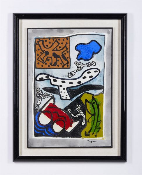 VALLE  PAOLO (n. 1947) : LIVING SPACE  - Asta Asta 499 | ARTE MODERNA E CONTEMPORANEA Virtuale - Associazione Nazionale - Case d'Asta italiane