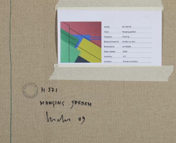 MELIOLI ILER (n. 1949) : HANGING GARDEN  - Asta Asta 499 | ARTE MODERNA E CONTEMPORANEA Virtuale - Associazione Nazionale - Case d'Asta italiane