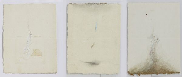 CAMPANI LUCIA : LOTTO COMPOSTO DA N. 3 DISEGNI: SENZA TITOLO  - Asta Asta 499 | ARTE MODERNA E CONTEMPORANEA Virtuale - Associazione Nazionale - Case d'Asta italiane