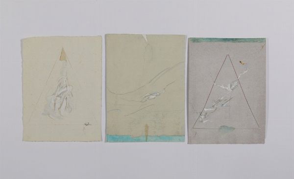 CAMPANI LUCIA : LOTTO COMPOSTO DA N.3 DISEGNI: SENZA TITOLO E ALLA CITTA' DELLA FATA  - Asta Asta 499 | ARTE MODERNA E CONTEMPORANEA Virtuale - Associazione Nazionale - Case d'Asta italiane