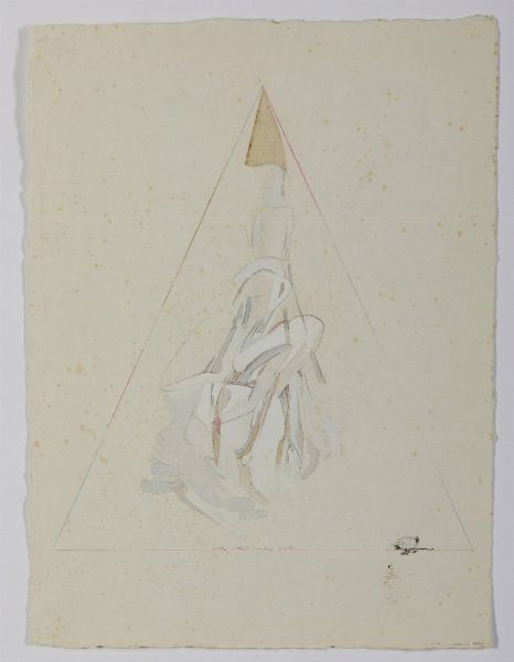 CAMPANI LUCIA : LOTTO COMPOSTO DA N.3 DISEGNI: SENZA TITOLO E ALLA CITTA' DELLA FATA  - Asta Asta 499 | ARTE MODERNA E CONTEMPORANEA Virtuale - Associazione Nazionale - Case d'Asta italiane