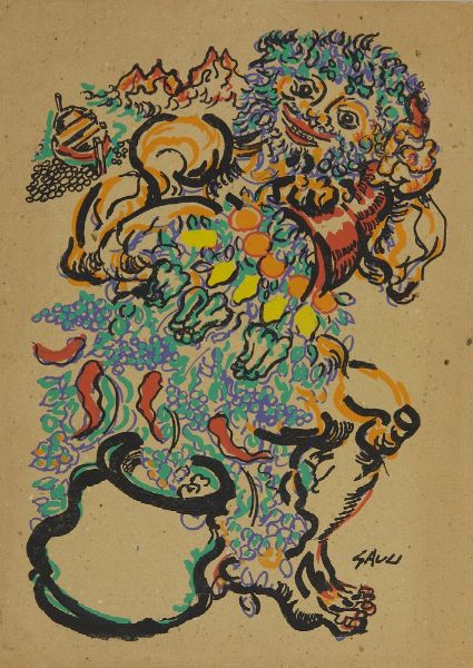 ARTISTI VARI : LOTTO COMPOSTO DA N. 6 FOGLI  - Asta Asta 499 | ARTE MODERNA E CONTEMPORANEA Virtuale - Associazione Nazionale - Case d'Asta italiane